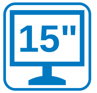 Display 15,6 Zoll LED Full HD TFT, Auflösung 1920 x 1080 Pixel, 16:9, Anti-Glare (matt)