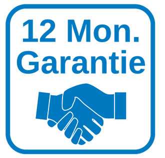 12 Monate Garantie / 30 Tage Rückgaberecht