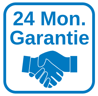 24 Monate Garantie / 30 Tage Rückgaberecht